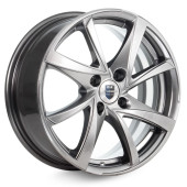 Диски КиК 6.5\R15 4*100 ET48 d54.1 Дарк платинум