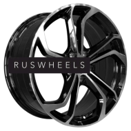 Диски PDW 8x18/5x112 ET42 D57,1 5457 Gloss Black Machine Face (PDW)