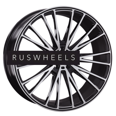 Диски Replay 9x22/5x108 ET38,5 D63,3 V101 BKF (конус, C570)