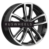 Диски КИК 6,5x17/5x114,3 ET37 D66,6 Каланг (КС1086) Алмаз черный