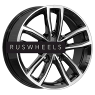 Диски КИК 6,5x17/5x114,3 ET37 D66,6 Каланг (КС1086) Алмаз черный