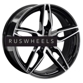 Диски Replay 8x18/5x112 ET30 D66,6 B346 BKF (конус, C570)