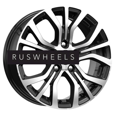 Диски КИК 6,5x16/5x114,3 ET40 D66,1 КС736 Алмаз черный Диски КИК 6,5x16/5x114,3 ET40 D66,1 КС736 Алмаз черный