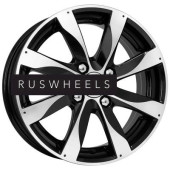 Диски КИК 6x15/4x100 ET45 D67,1 Джемини (КС617) Алмаз черный Диски КИК 6x15/4x100 ET45 D67,1 Джемини (КС617) Алмаз черный