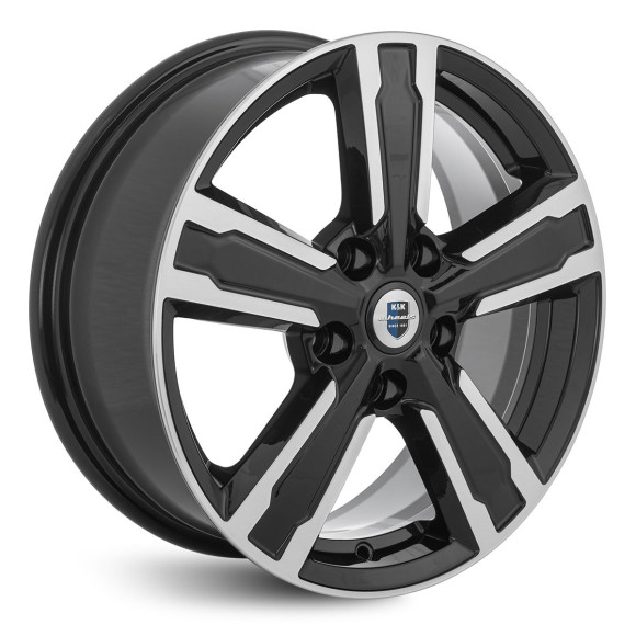 Диски КиК 6.5\R16 5*112 ET42 d57.1 алмаз чёрный