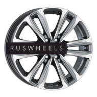 Диски MAK 8x18/6x139,7 ET53 D92,3 Safari 6 Gunmetal Mirror Face