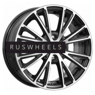 Диски K&K 6x15/4x100 ET35 D67,1 Меандр (КС888) Алмаз черный SK