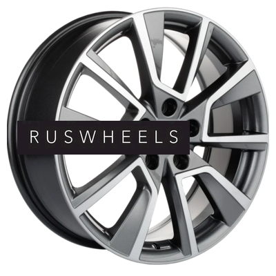 Диски Khomen Wheels 7x18/5x114,3 ET50 D54,1 KHW1802 (Coolray) Gray-FP