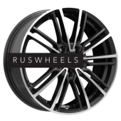 Грузовые диски K&K 7x17/4x100 ET45 D67,1 Эрфурт (КС903) Алмаз черный