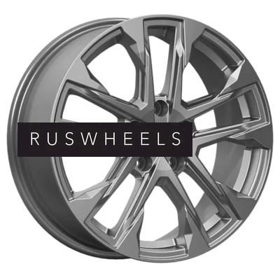 Диски СКАД 7x17/5x112 ET45 D57,1 Атакор (КЛ376) Алмаз графит