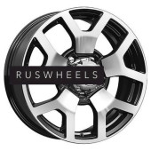 Диски КИК 7x18/5x139,7 ET35 D108,5 Намиб (КС775) Алмаз черный Диски КИК 7x18/5x139,7 ET35 D108,5 Намиб (КС775) Алмаз черный