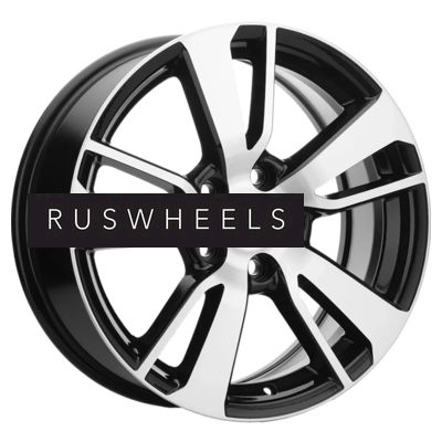 Диски Khomen Wheels 7x17/5x114,3 ET43,5 D67,1 KHW1704 (Hyundai Tucson IV/Kia Sportage V) Black-FP