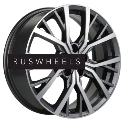 Диски Khomen Wheels 7x18/5x112 ET43 D57,1 KHW1806 (Kodiaq/Tiguan) Gray-FP