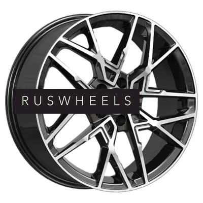 Диски КИК 7x18/5x114,3 ET49 D67,1 Вудроф (КС1044) Алмаз черный