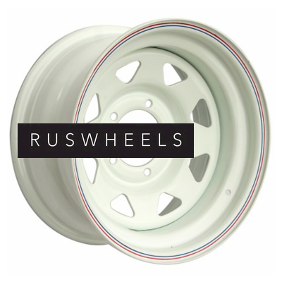Диски Off-Road Wheels 7x15/5x139,7 ET0 D110 УАЗ (треуг. мелкий) Белый