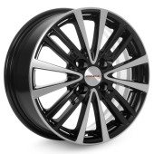 Диски КиК 6,0\R15 4*100 ET50 d60.1 Алмаз черный SK