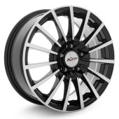 Диски X'trike  X-106  6,5\R15 5*108 ET38  d67,1  BK/FP  [14402AX]