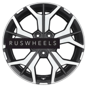 Диски Khomen Wheels 7x17/5x114,3 ET39 D60,1 KHW1715 (RAV4) Black-FP Диски Khomen Wheels 7x17/5x114,3 ET39 D60,1 KHW1715 (RAV4) Black-FP