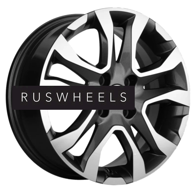 Диски Khomen Wheels 6x15/4x100 ET46 D54,1 KHW1503 (Rio/Solaris) Gray-FP