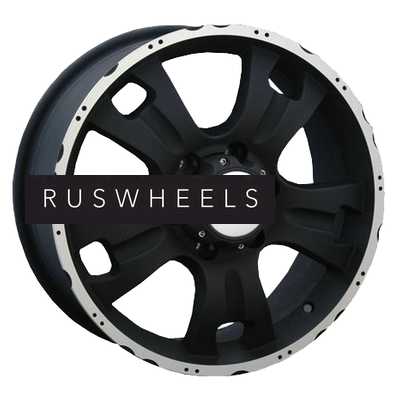 Диски LS 7x16/5x139,7 ET5 D108,1 214 BKF (Колпак+лого)