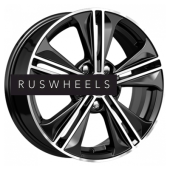 Диски КИК 6x16/5x114,3 ET43 D67,1 КС778 Алмаз черный