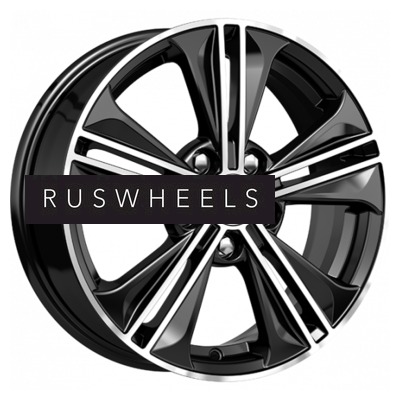 Диски КИК 6x16/5x114,3 ET43 D67,1 КС778 Алмаз черный Диски КИК 6x16/5x114,3 ET43 D67,1 КС778 Алмаз черный