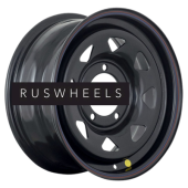 Диски Off-Road Wheels 8x17/5x139,7 ET0 D110 УАЗ (треуг. мелкий) Черный