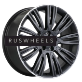Диски Khomen Wheels 8,5x20/5x108 ET45 D63,4 KHW2004 (Velar) Black matt MR