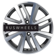Диски Khomen Wheels 6x16/4x100 ET48 D54,1 KHW1609 (Rio I/Solaris I) Gray-FP Диски Khomen Wheels 6x16/4x100 ET48 D54,1 KHW1609 (Rio I/Solaris I) Gray-FP
