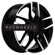 Диски Khomen Wheels 6,5x17/5x112 ET38 D57,1 KHW1708 (Kodiaq/Tiguan) Black-FP Диски Khomen Wheels 6,5x17/5x112 ET38 D57,1 KHW1708 (Kodiaq/Tiguan) Black-FP