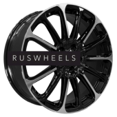 Диски Khomen Wheels 7,5x19/5x108 ET33 D60,1 KHW1910 (Outlander) Black-FP