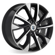 Диски КиК  Роквуд  7,0\R17 5*105 ET38  d56,6  Алмаз черный  [77066]