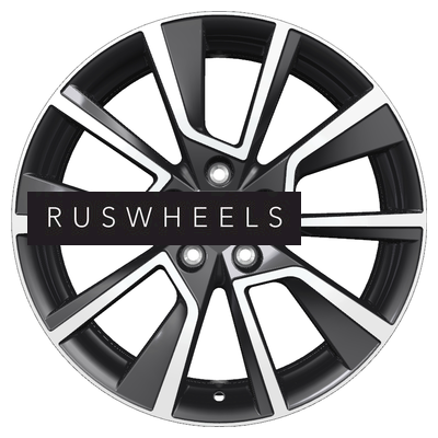 Диски Khomen Wheels 7x18/5x114,3 ET48,5 D67,1 KHW1802 (Sportage) Black-FP