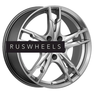 Диски КИК 7x17/4x100 ET43 D60,1 Солар-оригинал (КС875) Дарк платинум Диски КИК 7x17/4x100 ET43 D60,1 Солар-оригинал (КС875) Дарк платинум