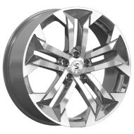 Диски СКАД Premium  КР015 (19X-Trail)  7,5\R19 5*114,3 ET40  d66,1  Diamond gloss graphite  [76954]