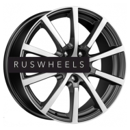 Диски iFree 7x17/5x114,3 ET40 D66,1 Big Byz (КС680) Блэк Джек