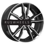 Диски iFree 6,5x16/5x114,3 ET40 D66,1 Икигай (КС865) Блэк Джек