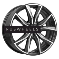 Диски КИК 7x17/5x114,3 ET48,5 D67,1 КС867 Алмаз черный Диски КИК 7x17/5x114,3 ET48,5 D67,1 КС867 Алмаз черный