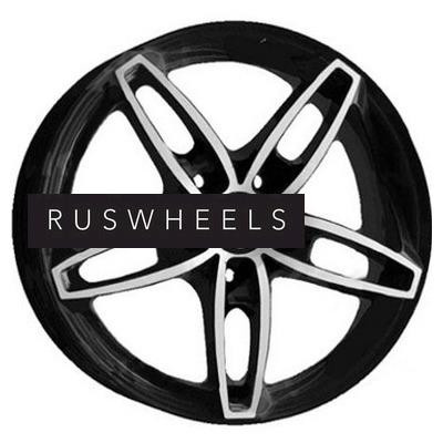 Диски СКАД 7x17/5x114,3 ET45 D60,1 Турин (КЛ253) Алмаз (АРС 014 black)