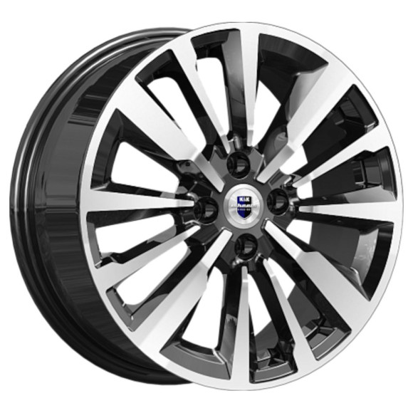 Диски КиК 6.5\R16 4*100 ET41 d60.1 Алмаз черный