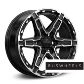 Диски КиК R18 / 8J PCD 6x139.7 ЕТ 25 ЦО 106.1 Дистрикт