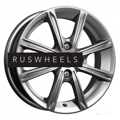 Диски КИК 5x13/4x100 ET35 D67,1 Флэш (КС710) Дарк платинум