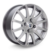 Диски КиК  Сиеста-оригинал (КС474)  6,0\R15 4*100 ET50  d60,1  Дарк платинум  [r73390]