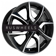 Диски СКАД 6x15/4x100 ET45 D54,1 Тулон (КЛ233) графит