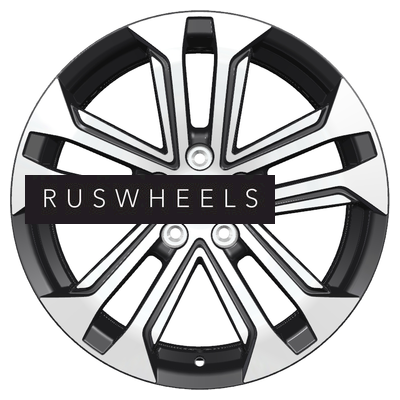 Диски Khomen Wheels 7x18/5x114,3 ET50 D67,1 KHW1803 (CX-5/Seltos) Black-FP